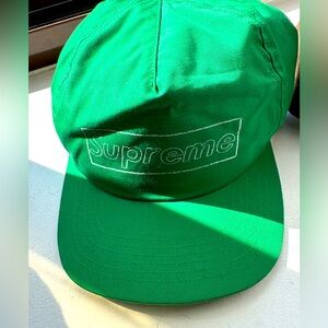 Supreme Kaws Green SnapBack Box Logo